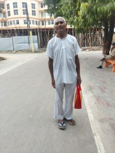 तिहत्तर की आयु में प्रभु श्रीराम के लिए चालीस दिन में 1300 किमी पैदल चलकर अयोध्या पहुंचे बुजुर्ग