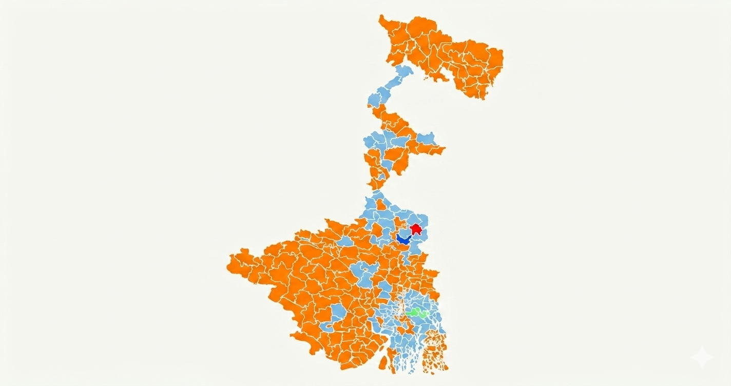 पश्चिम बंगाल के चुनाव परिणामों ने पूरे देश को अचंभित और आनंदित किया है।