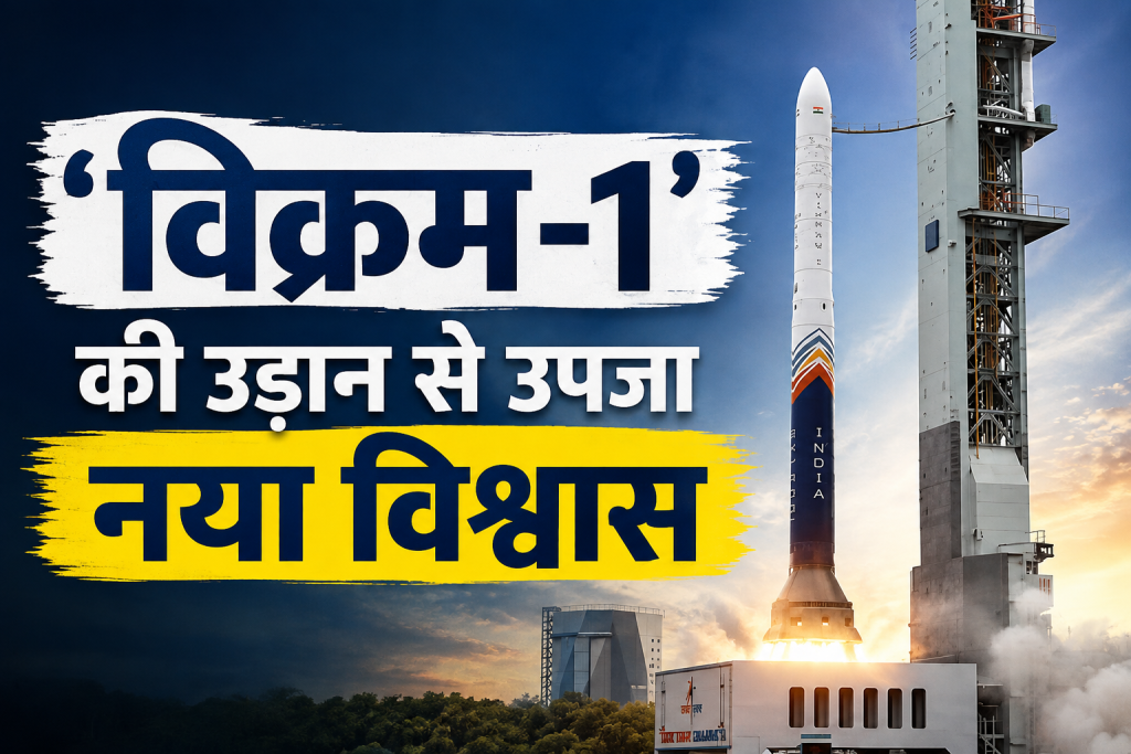 विक्रम-1' की उड़ान से उपजा नया विश्वास