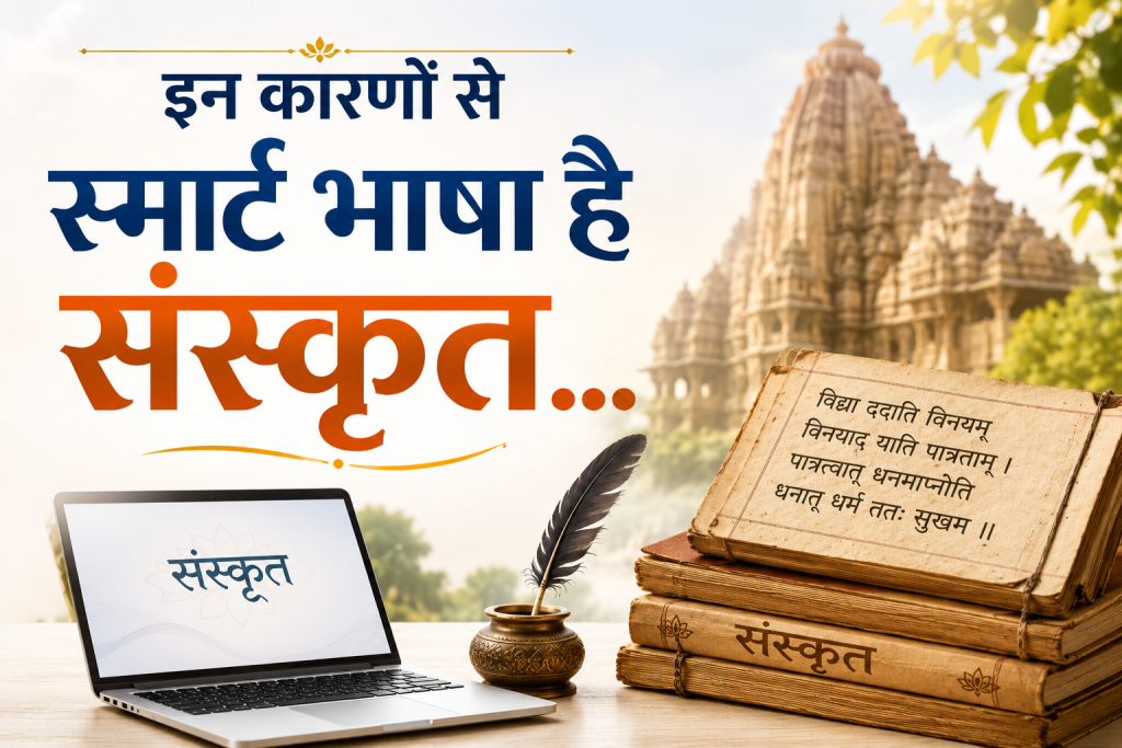 इन कारणों से स्मार्ट भाषा है संस्कृत...