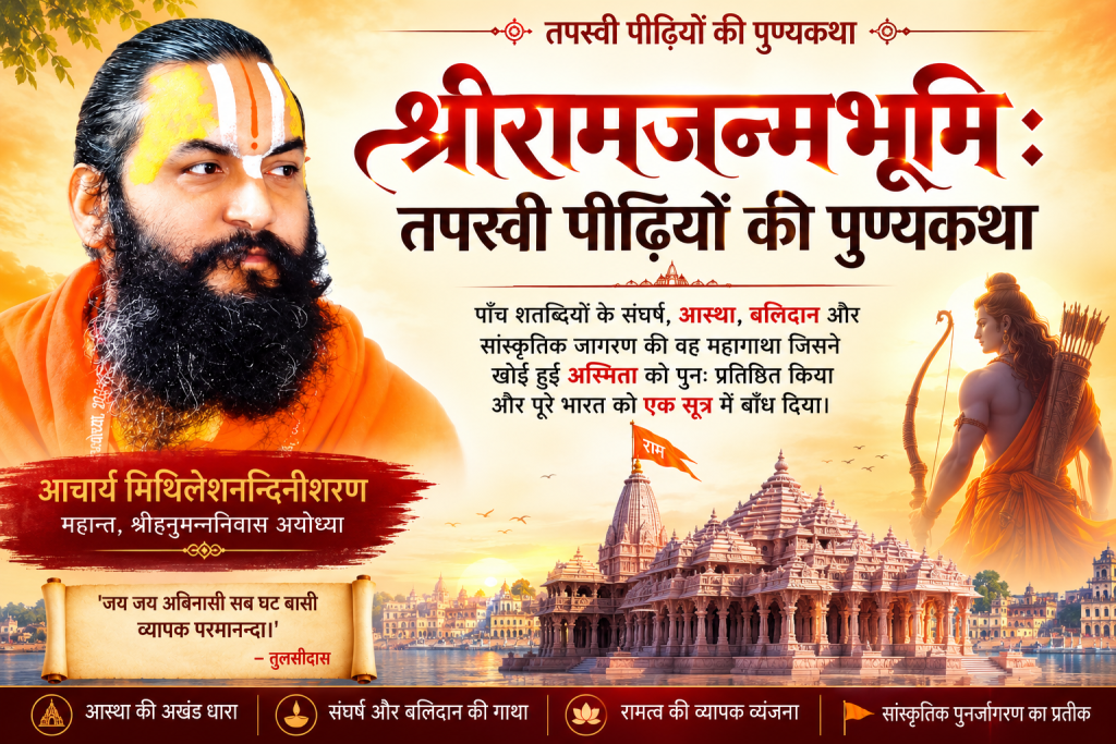 श्रीरामजन्मभूमि : तपस्वी पीढ़ियों की पुण्यकथा