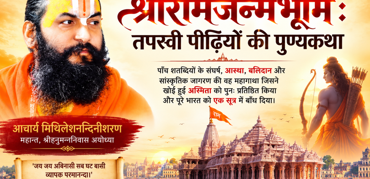 श्रीरामजन्मभूमि : तपस्वी पीढ़ियों की पुण्यकथा